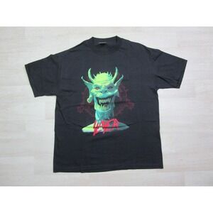 Slayer Vintage T Shirt (XL) 1990s Brockum Root of all Evil Heavy Metal Looks New
